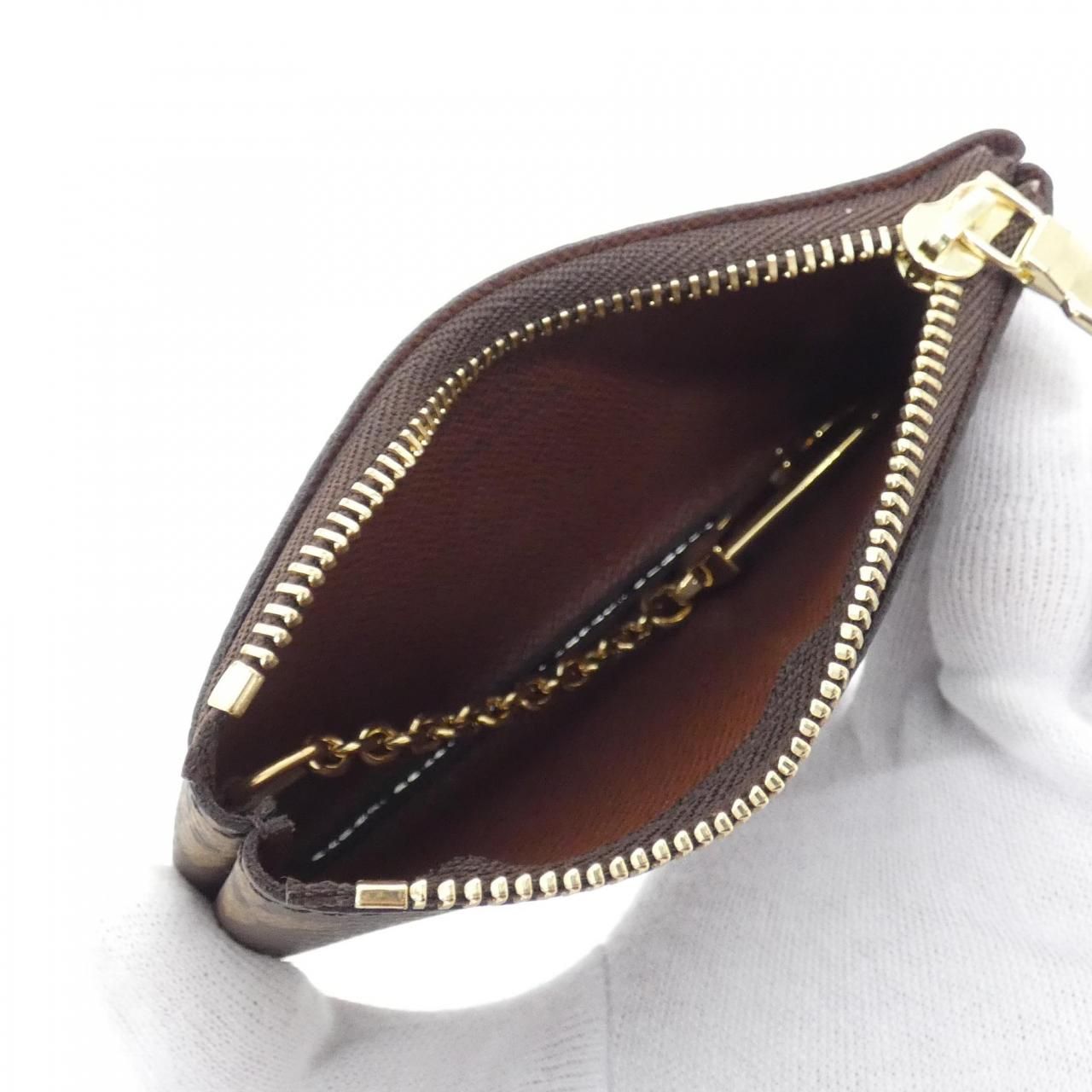 Louis Vuitton Monogram Pochette Cles Coin & Key Case Key Holder — view 4