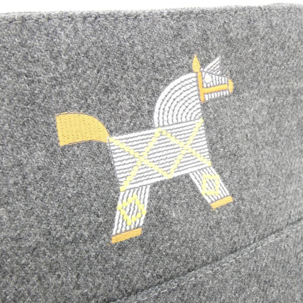 Hermes Animo Natte Pouch — view 4