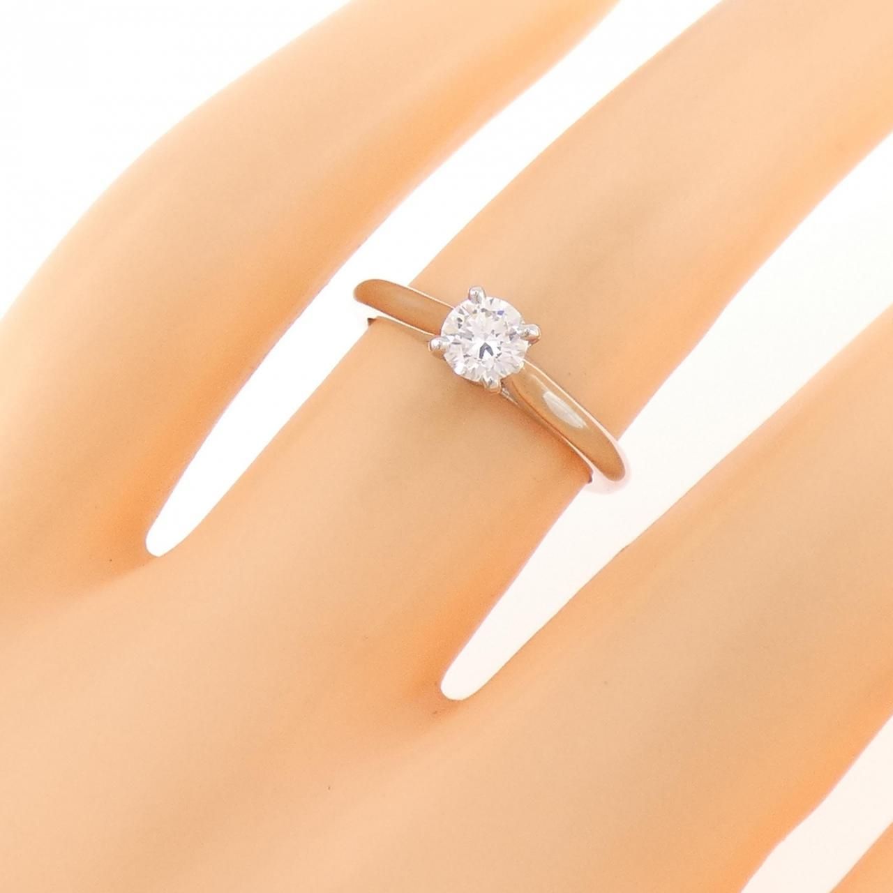 Cartier Solitaire Ring Silver — view 5