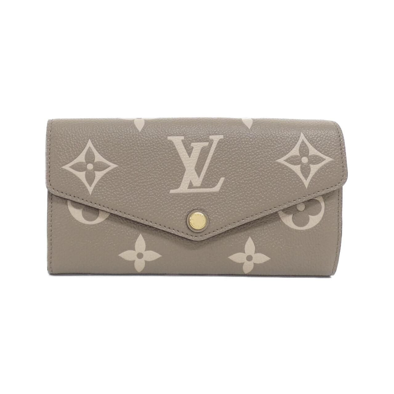 Louis Vuitton Bicolor Monogram Empreinte Portefeuille Sarah Wallet