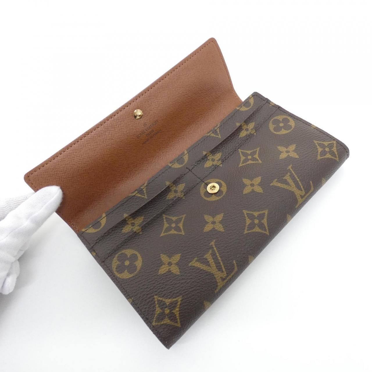 Louis Vuitton Monogram Portefeuille Sarah Wallet — view 6