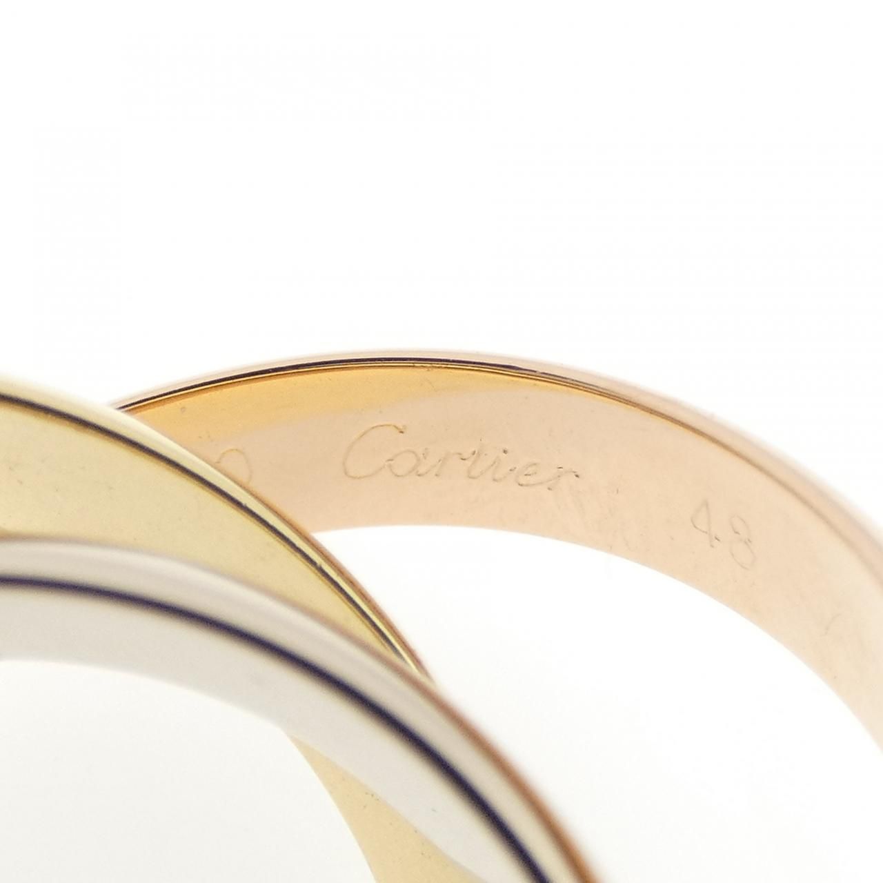 Cartier Trinity Ring Gold — view 4