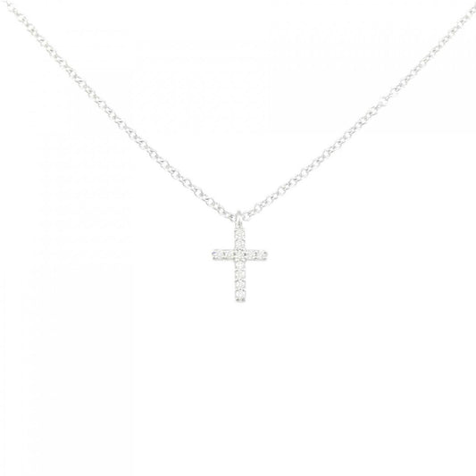 Tiffany & Co Metro Cross Mini Necklace