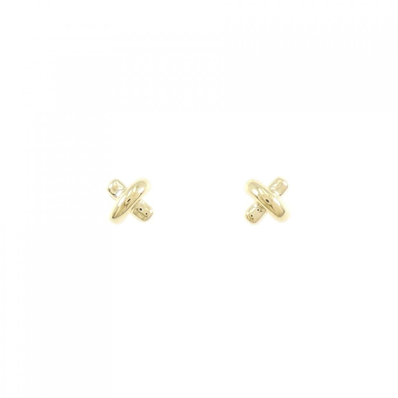 Tiffany & Co Cross Stitch Earrings