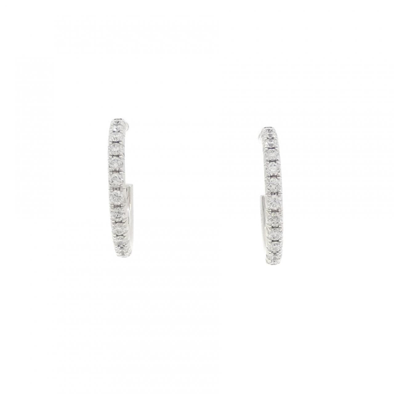 Tiffany & Co Metro Hoop Small Earrings