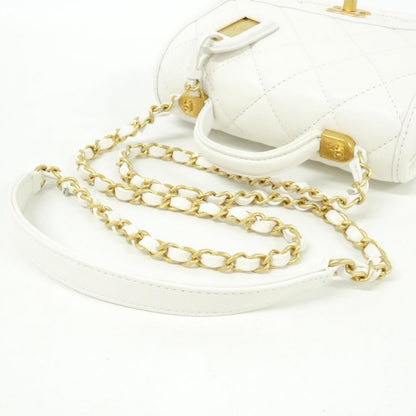 Chanel Shoulder Bag White — view 6