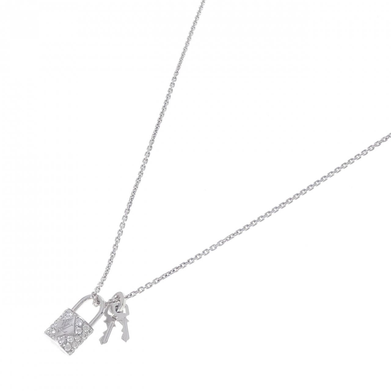 Louis Vuitton Pendentif Lockit Necklace — view 2