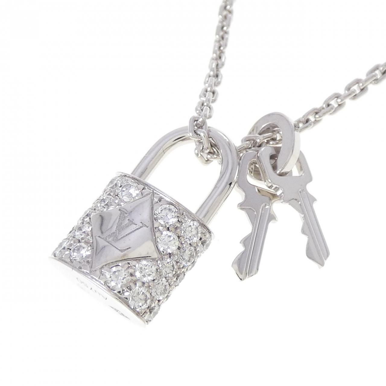 Louis Vuitton Pendentif Lockit Necklace — view 3
