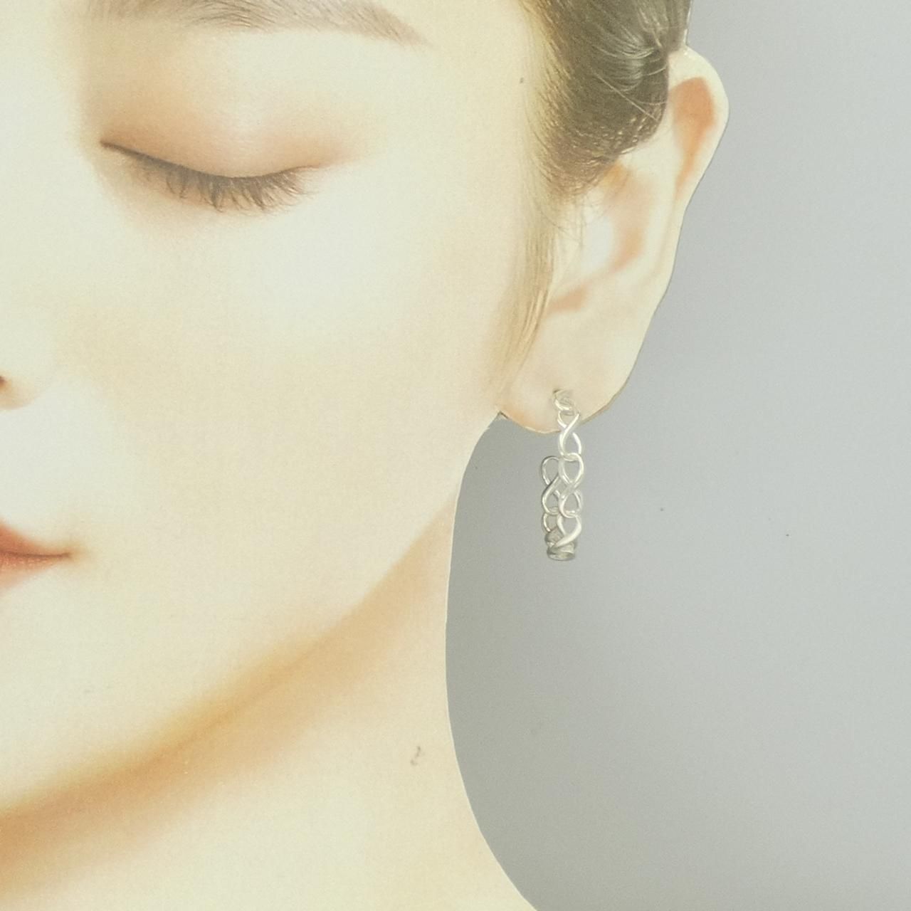 Tiffany & Co Infinity Earrings — view 4