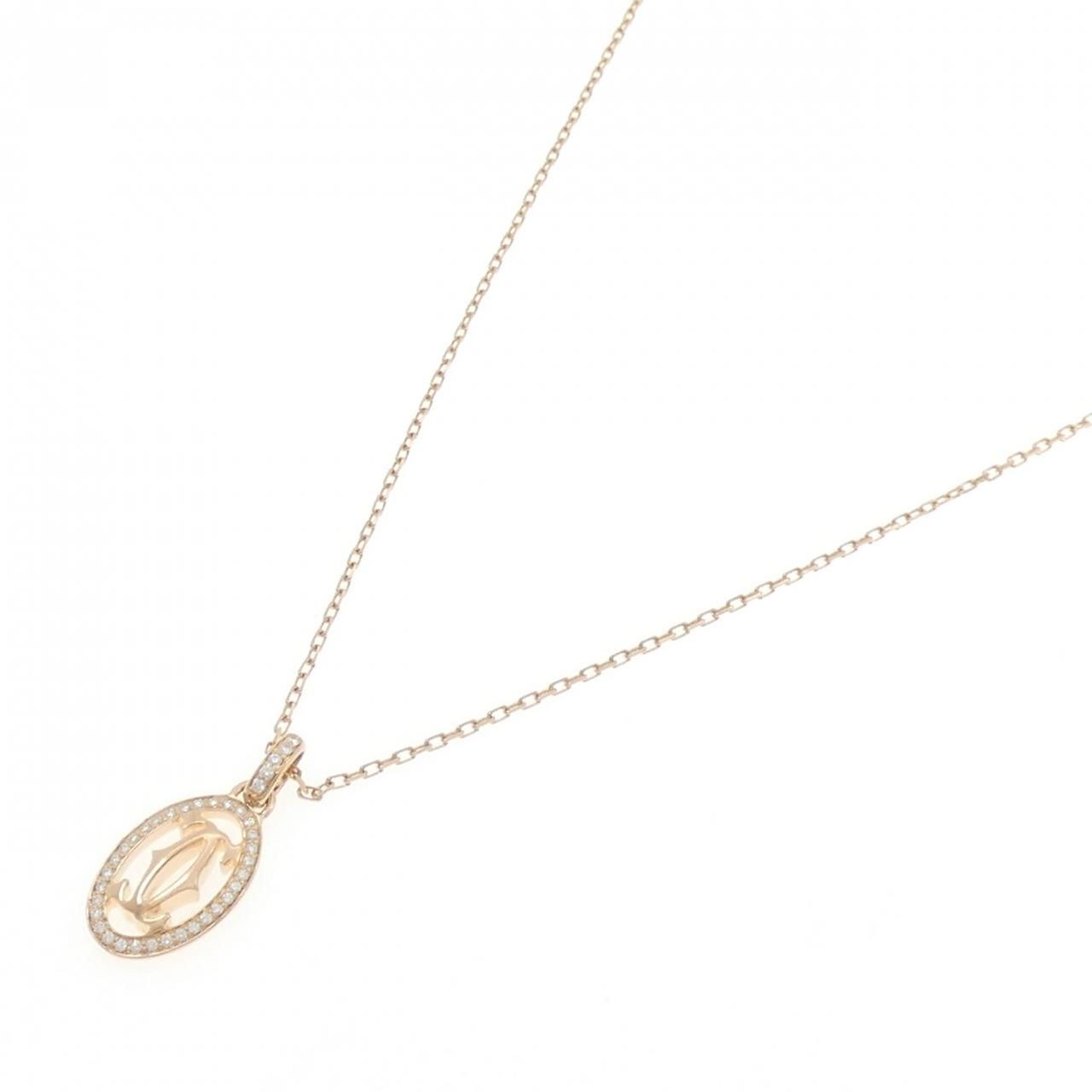 Cartier Logo Necklace Gold — view 2