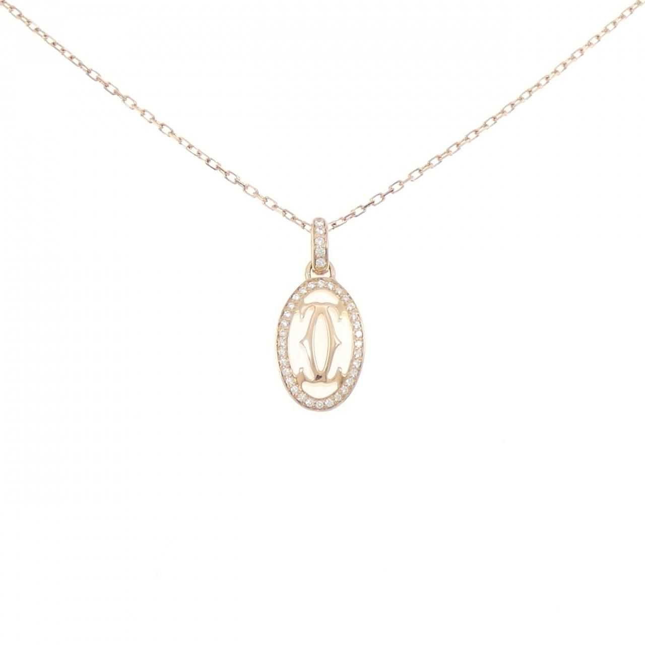 Cartier Logo Necklace Gold