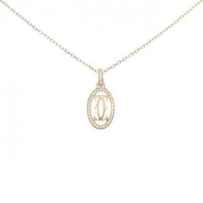 Cartier Logo Necklace Gold