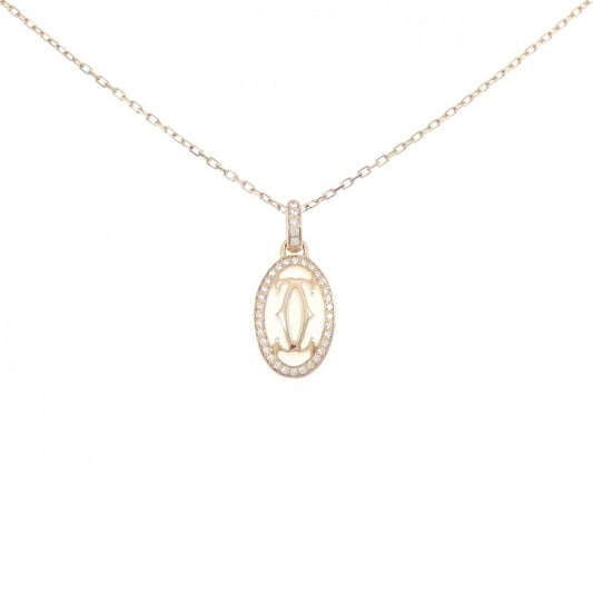 Cartier Logo Necklace Gold
