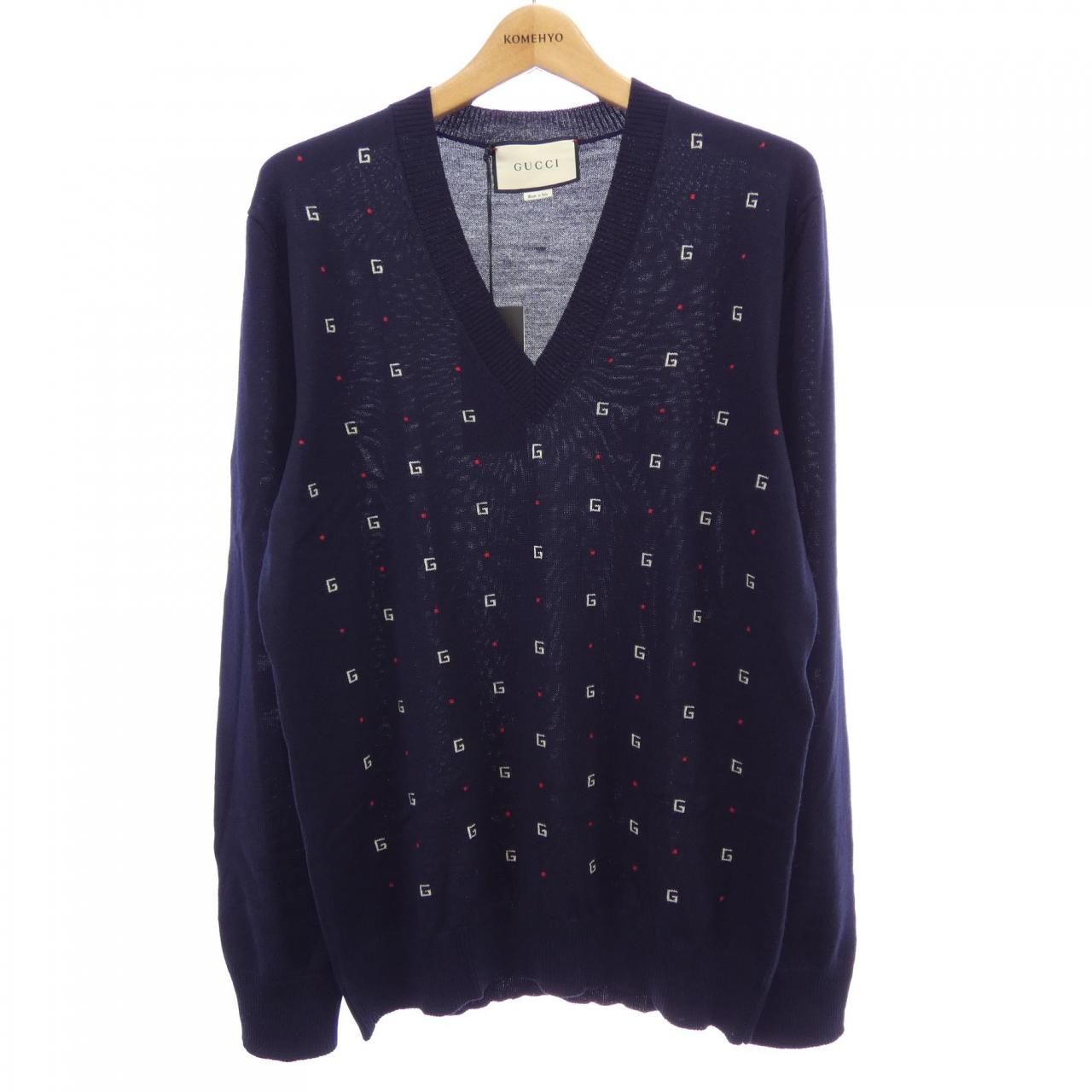 Gucci Knit Sweater Navy