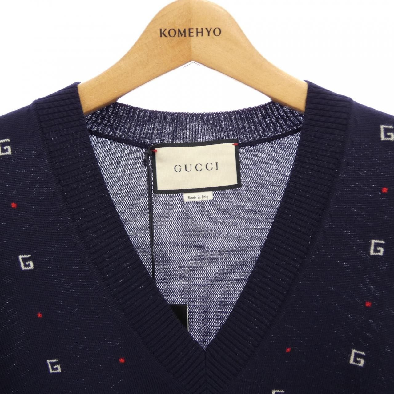 Gucci Knit Sweater Navy — view 5