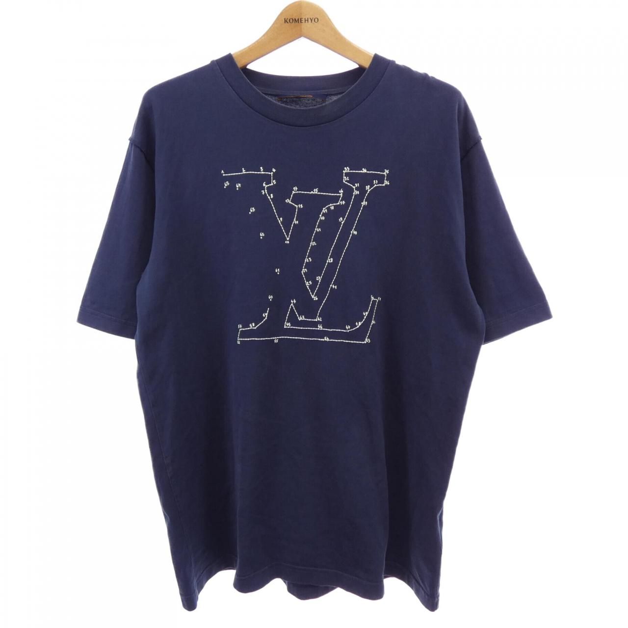 Louis Vuitton LV Stitch Print & Embroidery T-Shirt