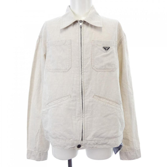 Prada Triangle Logo Jacket