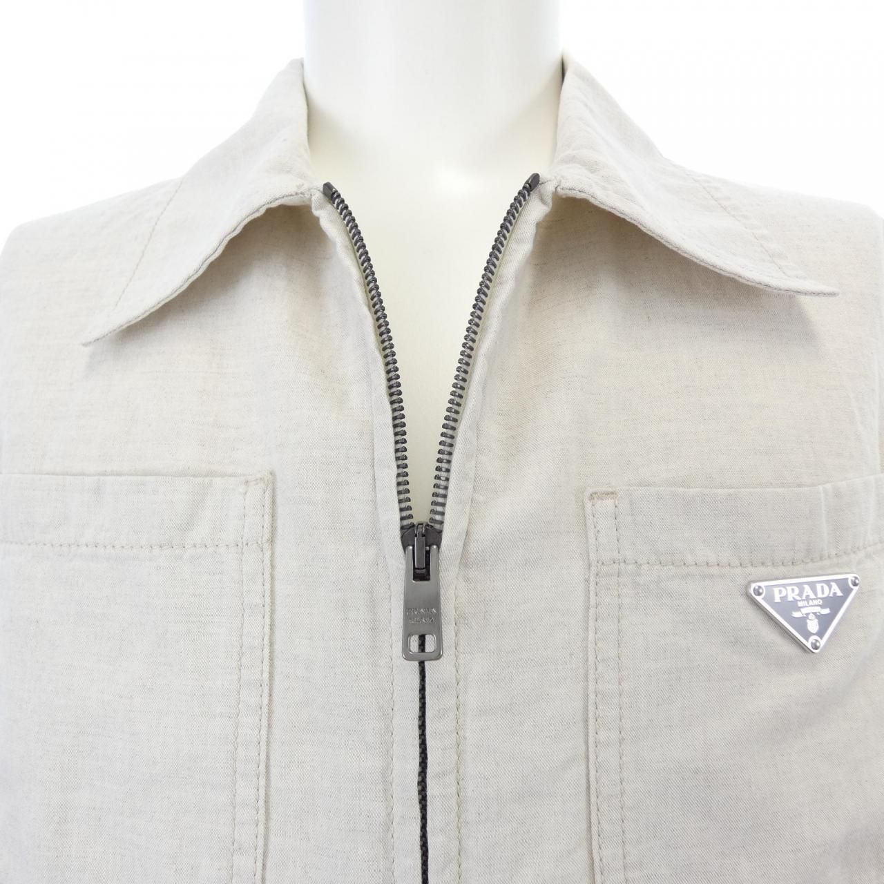 Prada Triangle Logo Jacket — view 5
