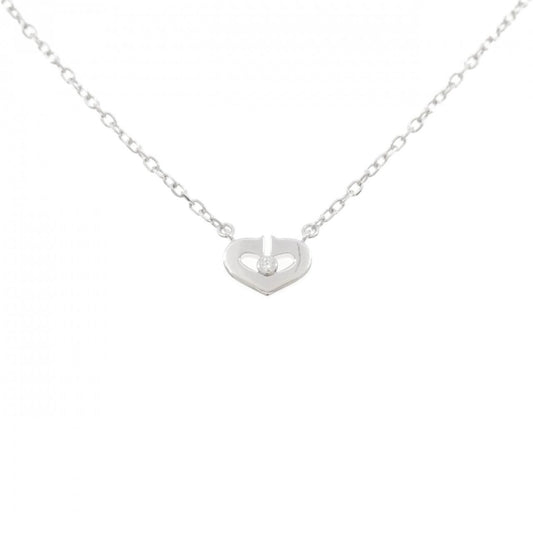 Cartier C Necklace White Gold