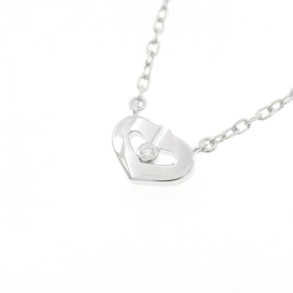 Cartier C Necklace White Gold — view 3