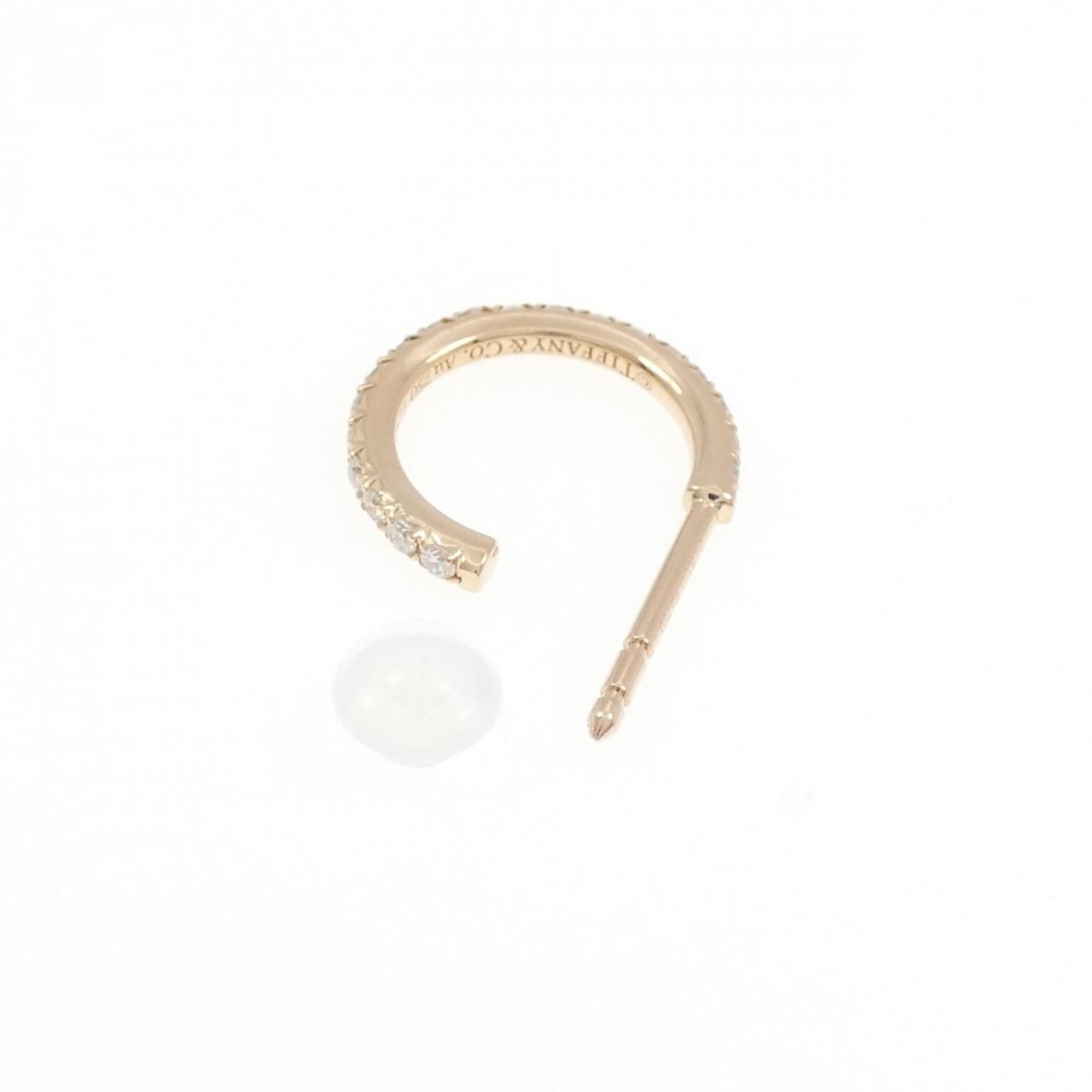 Tiffany & Co Metro Hoop Small Earrings Single — view 3