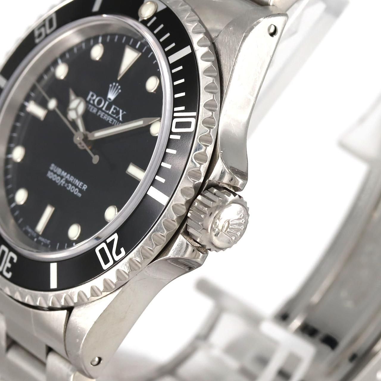 Rolex Submariner Non Date SS Automatic Winding a Number Watch — view 3