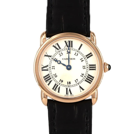 Cartier Ronde LC PG RG Quartz Watch