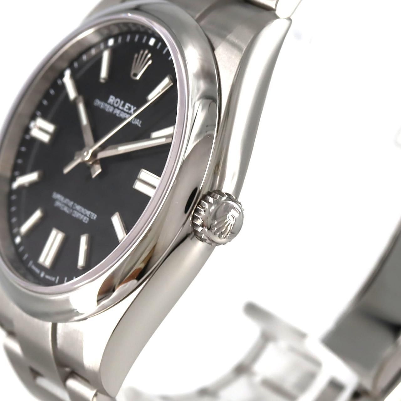 Rolex Oyster Perpetual SS Automatic Winding Watch — view 4