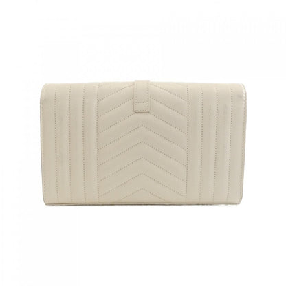 Saint Laurent Chain Shoulder Bag White — view 2