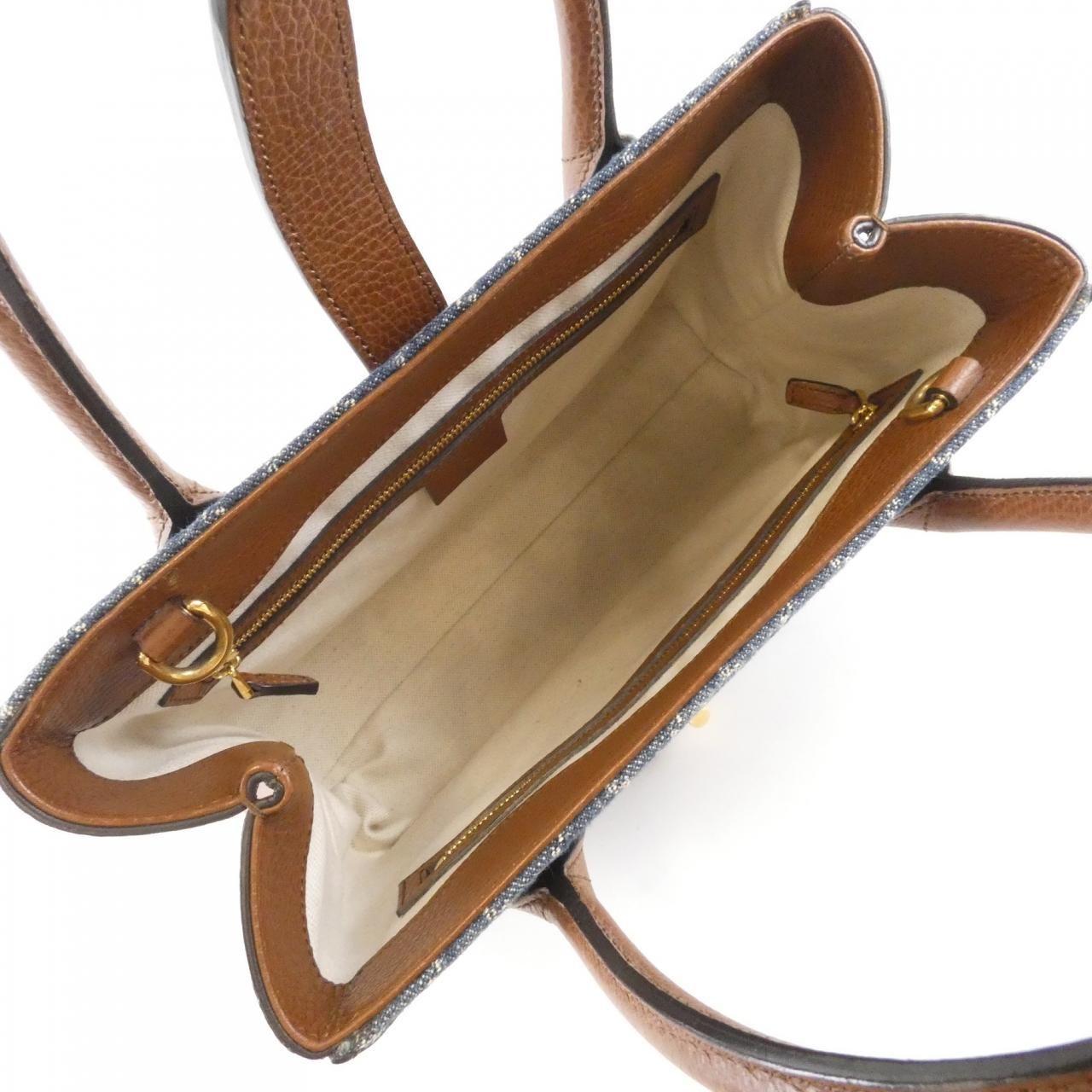 Gucci Jackie Bag Handbag Blue — view 9