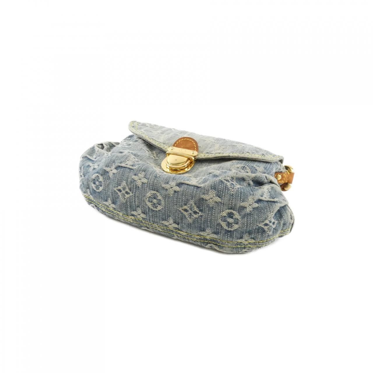 Louis Vuitton Monogram Denim Mini Pleaty Shoulder — view 3