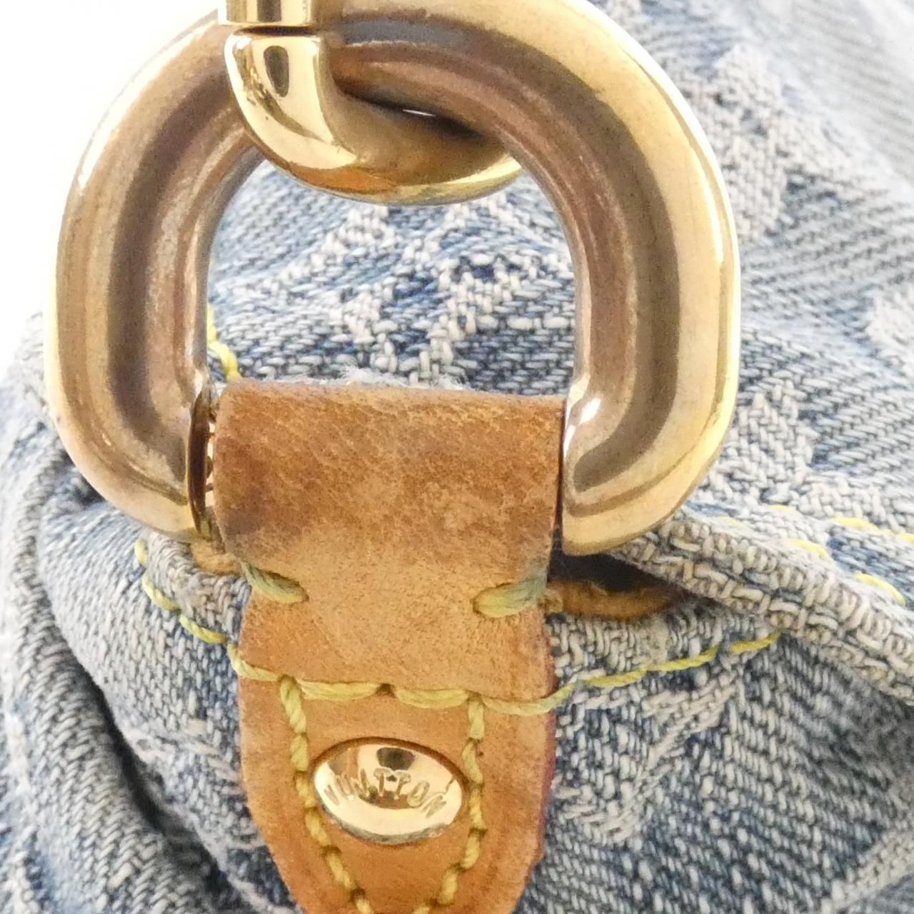 Louis Vuitton Monogram Denim Mini Pleaty Shoulder — view 5