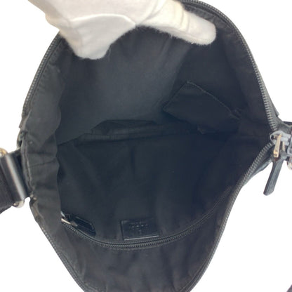 Gucci Black GG Canvas Leather Shoulder Bag Pochette — view 8
