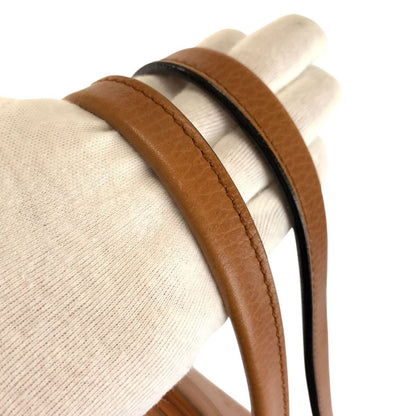 Gucci Sherry Line Brown Silver Leather Tote Shoulder — view 8