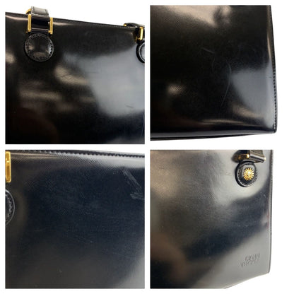 Versace Sunburst Black Gold Enamel Shoulder — view 6