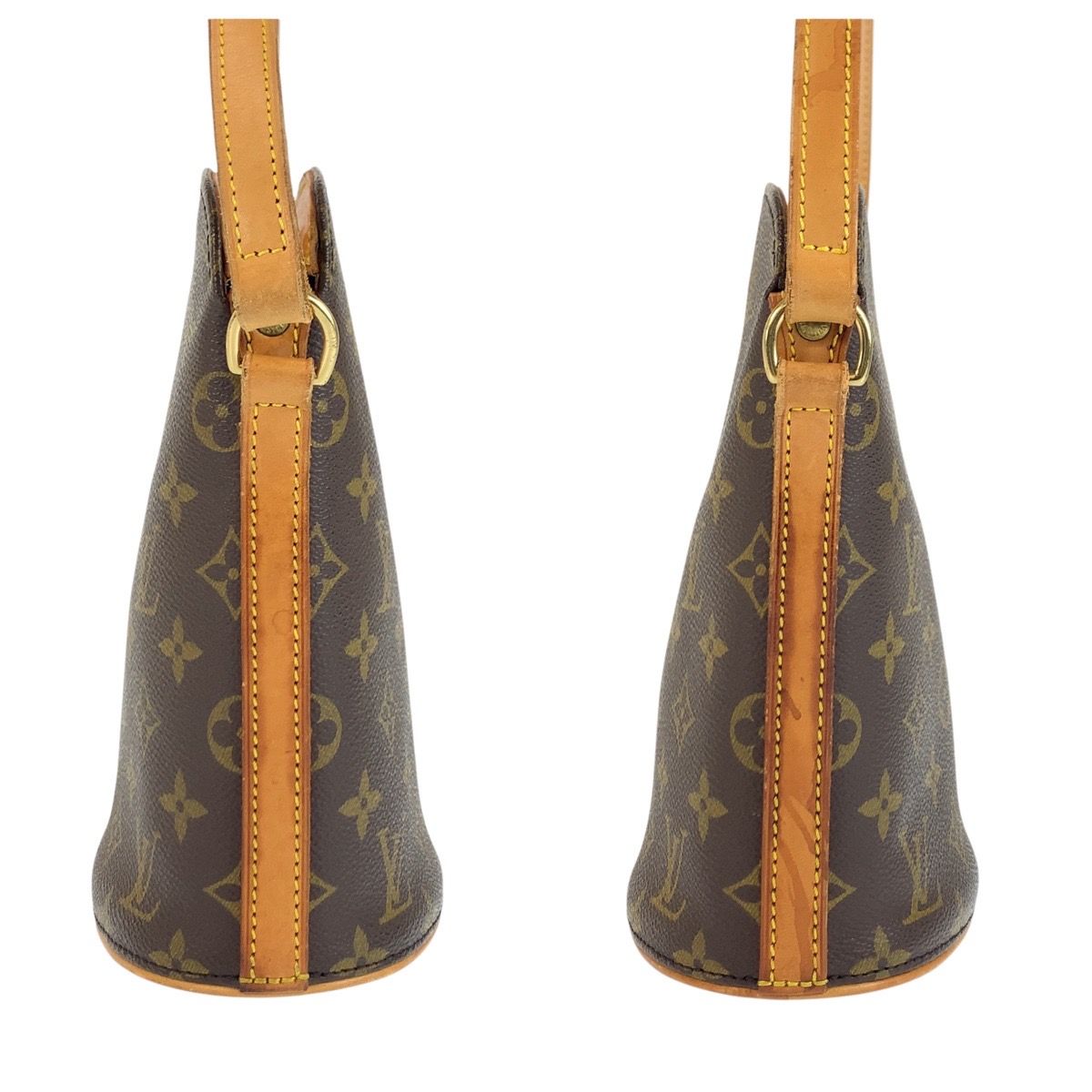 Louis Vuitton Monogram Drew Brown Gold Shoulder Bag Pochette — view 8