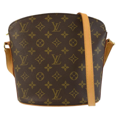 Louis Vuitton Monogram Drew Brown Gold Shoulder Bag Pochette