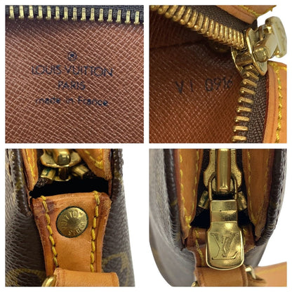 Louis Vuitton Monogram Drew Brown Gold Shoulder Bag Pochette — view 3