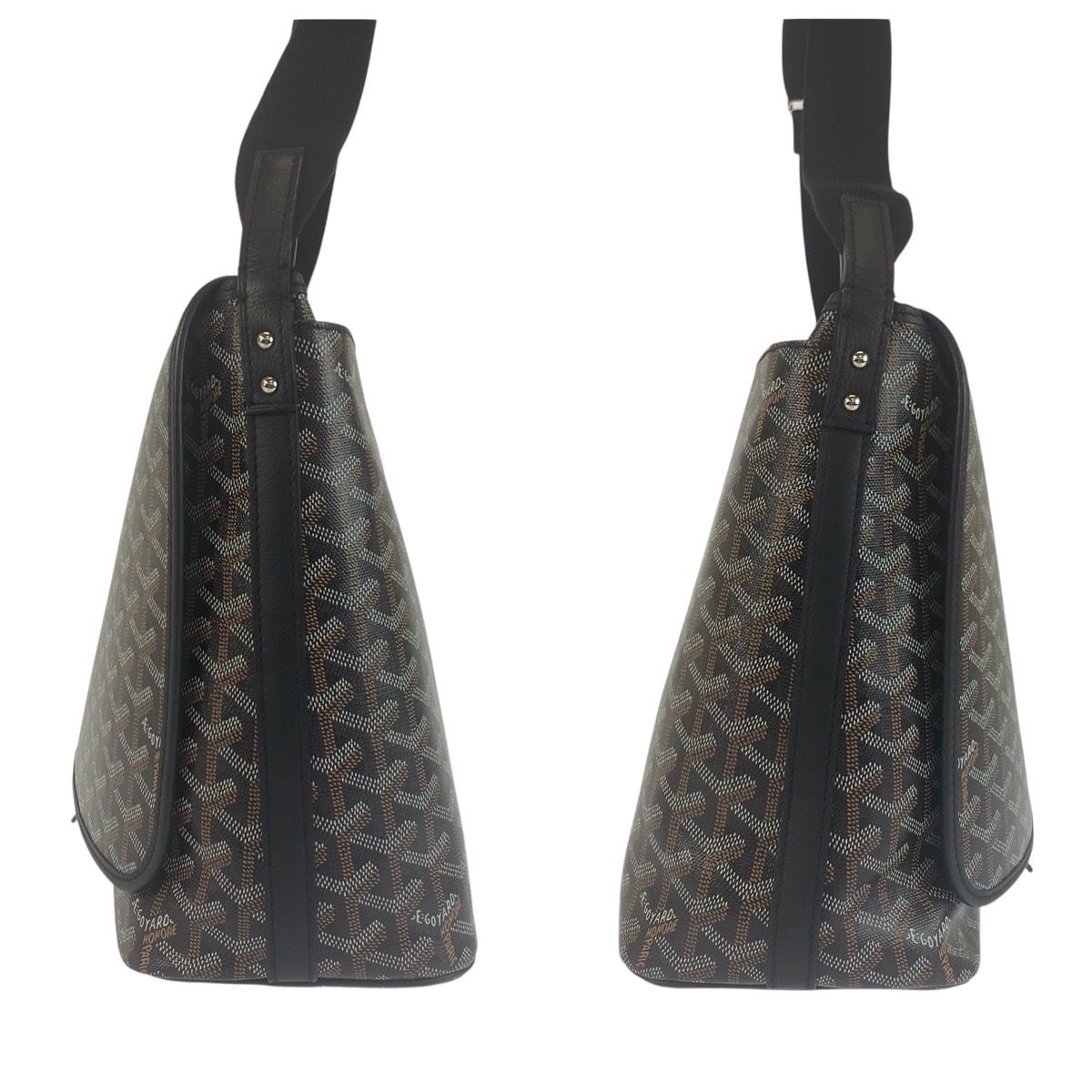 Goyard Cape Chien MM Black Shoulder — view 6