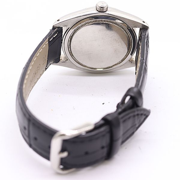 Rolex Oyster Date Precision Manual Winding Silver Dial Watch — view 4