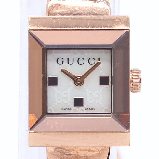 Gucci Frame 128.5 Quartz Shell Dial Watch