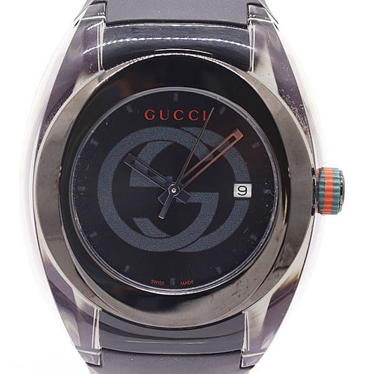 Gucci Sync 137.1 Quartz Black Dial Watch