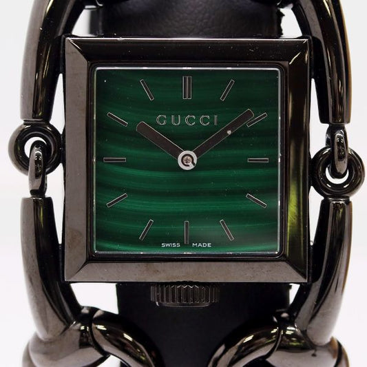 Gucci Signoria 116.3 Quartz Green Dial Watch