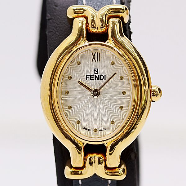 Fendi Chameleon Quartz Silver Dial Watch