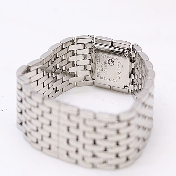 Cartier Panthere Ribbon Quartz Pink Shell Dial Watch — view 4