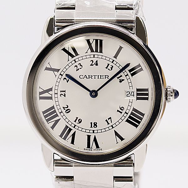 Cartier Ronde Solo LM Quartz Silver Dial Watch