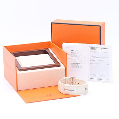 Hermes Cherche Midi Quartz White Push Type Watch — view 6