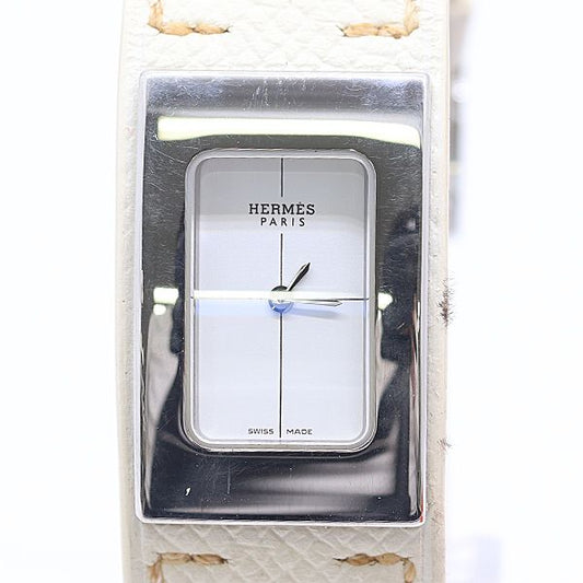 Hermes Cherche Midi Quartz White Push Type Watch