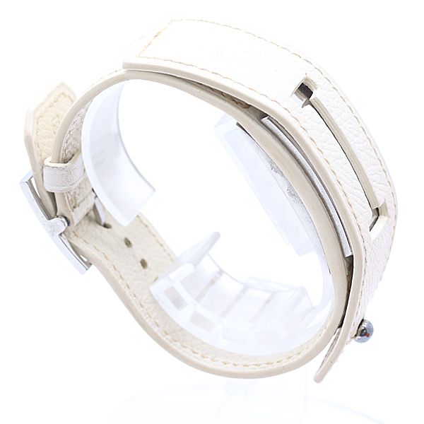 Hermes Cherche Midi Quartz White Push Type Watch — view 3