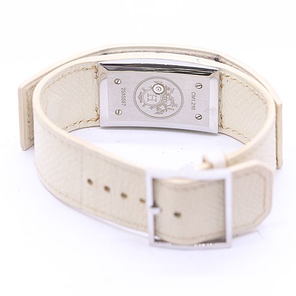 Hermes Cherche Midi Quartz White Push Type Watch — view 5